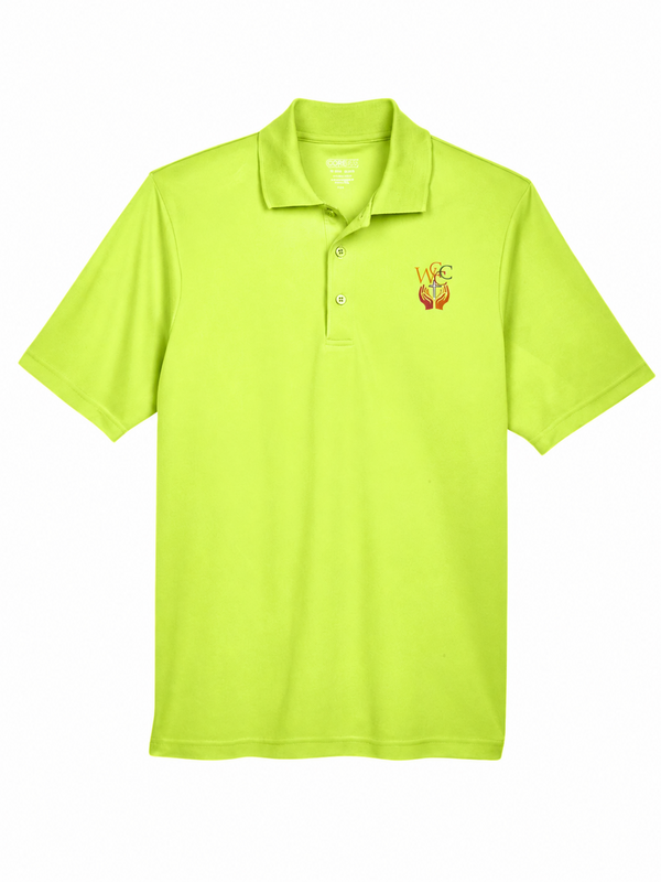Westphalia Performance Embroidered Polo - Safety Yellow